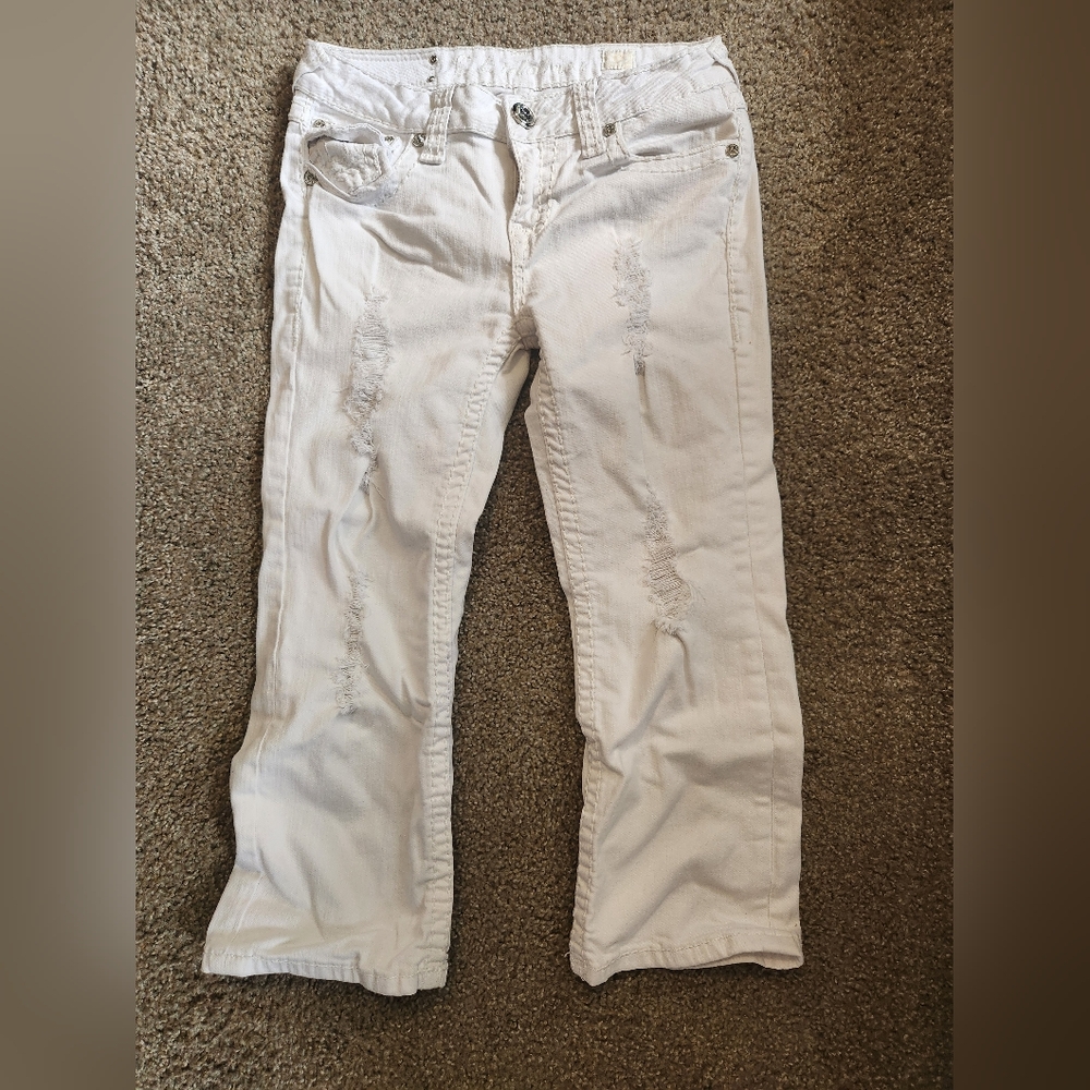 LA idol crop jeans